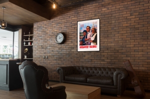 Оригинальный советский плакат молодым везде у нас дорога