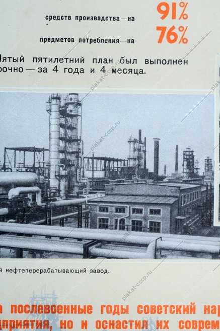 Восстановление и развитие тяжелой промышленности после Великой Отечественной войны