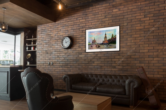 Оригинальный плакат СССР Красная площадь Москва