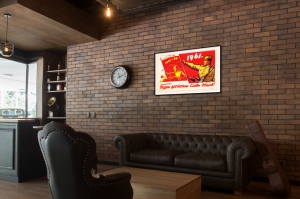 Оригинальный плакат СССР будем достойны славы отцов Победа СССР в ВОВ