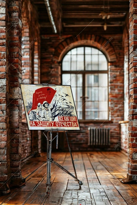 Оригинальный советский плакат все как один на защиту Отчества за Родину за Честь за свободу