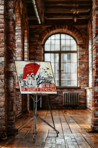 Оригинальный советский плакат все как один на защиту Отчества за Родину за Честь за свободу