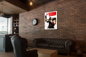 Оригинальный плакат годовщина полного освобождения Ленинграда от фашистской блокады в годы ВОВ