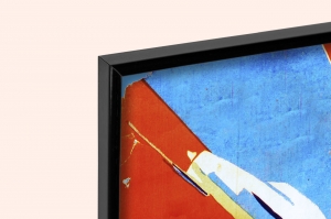 Оригинальный плакат СССР авиация летчик нам крылья Родина дала на подвиг и на труд самолет