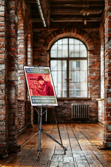 Оригинальный плакат СССР связист предупреждение отказов в работе каналов связи