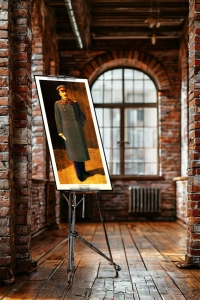 Оригинальный советский плакат И В Сталин