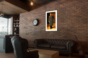 Оригинальный советский плакат И В Сталин