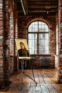 Оригинальный советский плакат И В Сталин